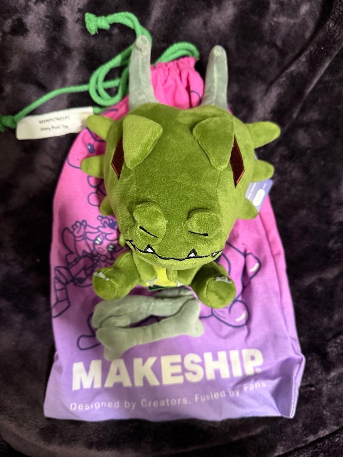Makeship Old School RuneScape Elvarg Green Dragon Plush - Limited 2333