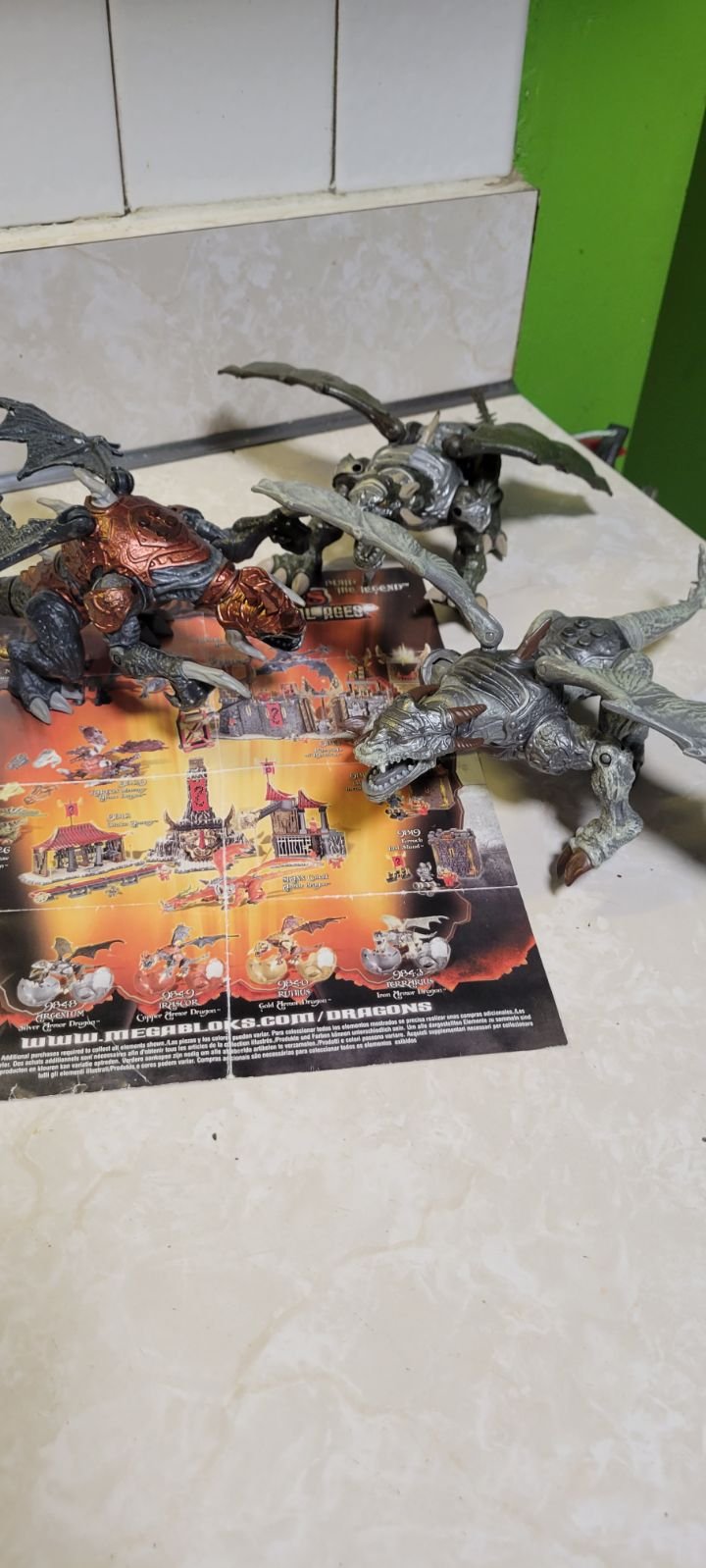 Mega Bloks Metal ages dragons