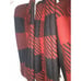 Pendleton Home Decor Knit Storage Red Black Buffalo Plaid Bin Basket Triple Set