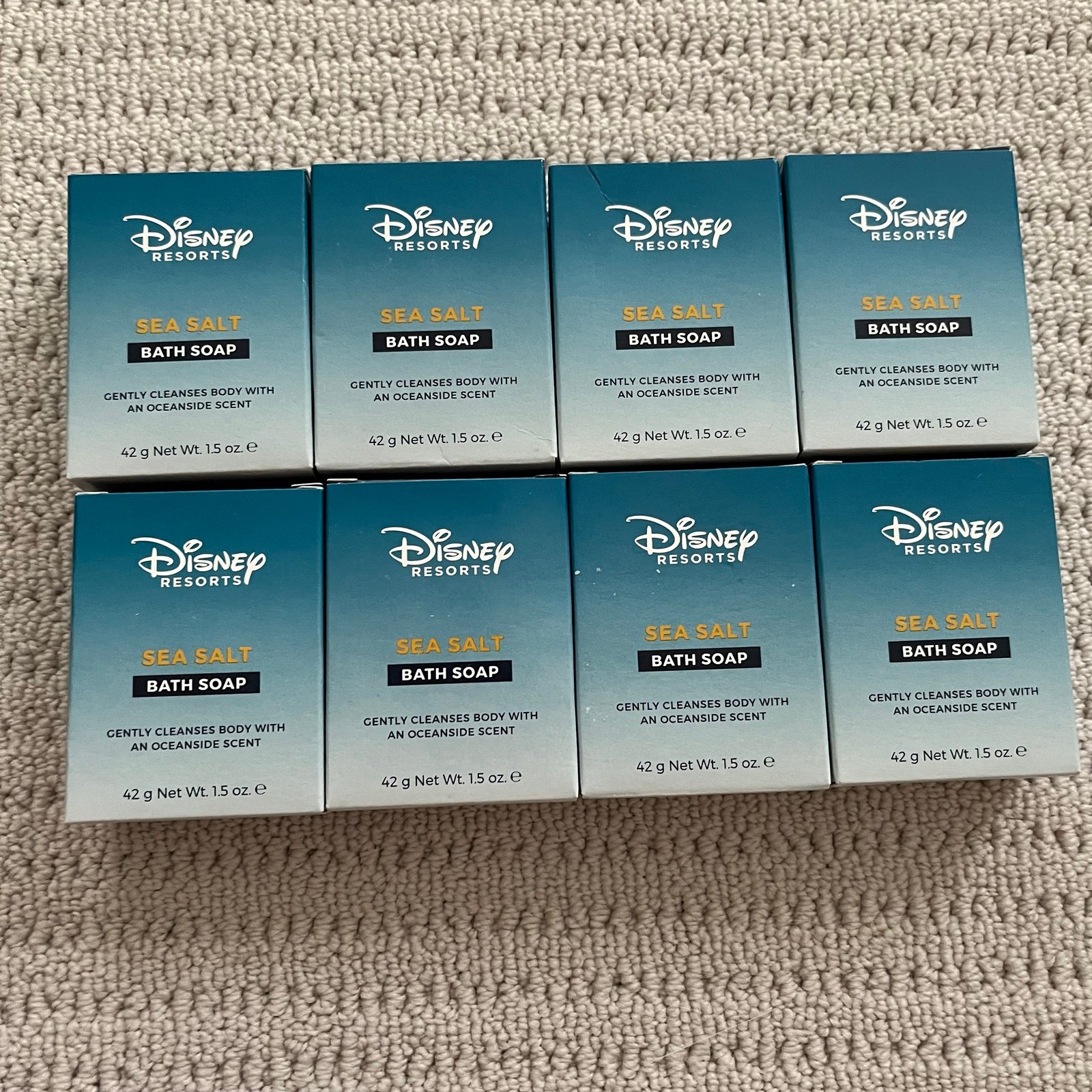 Disney resort soap bars lot of 8