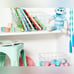 Brightroom Light Blue Wire Baskets - Set of 2