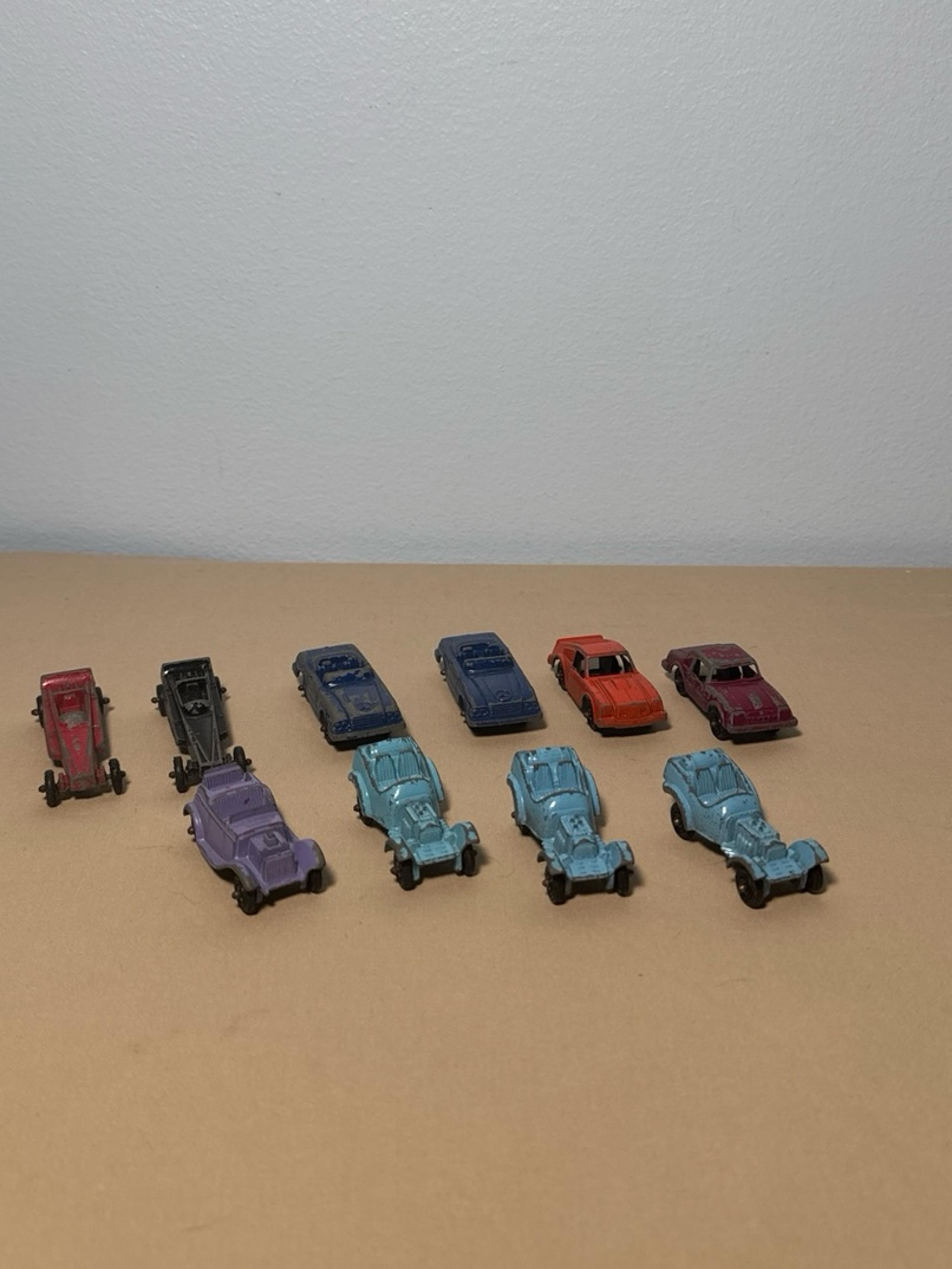Vintage Tootsietoys Metal Cars Lot of 10