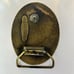 1957 Corvette Brass Belt Buckle by Indiana Metal Craft b1710