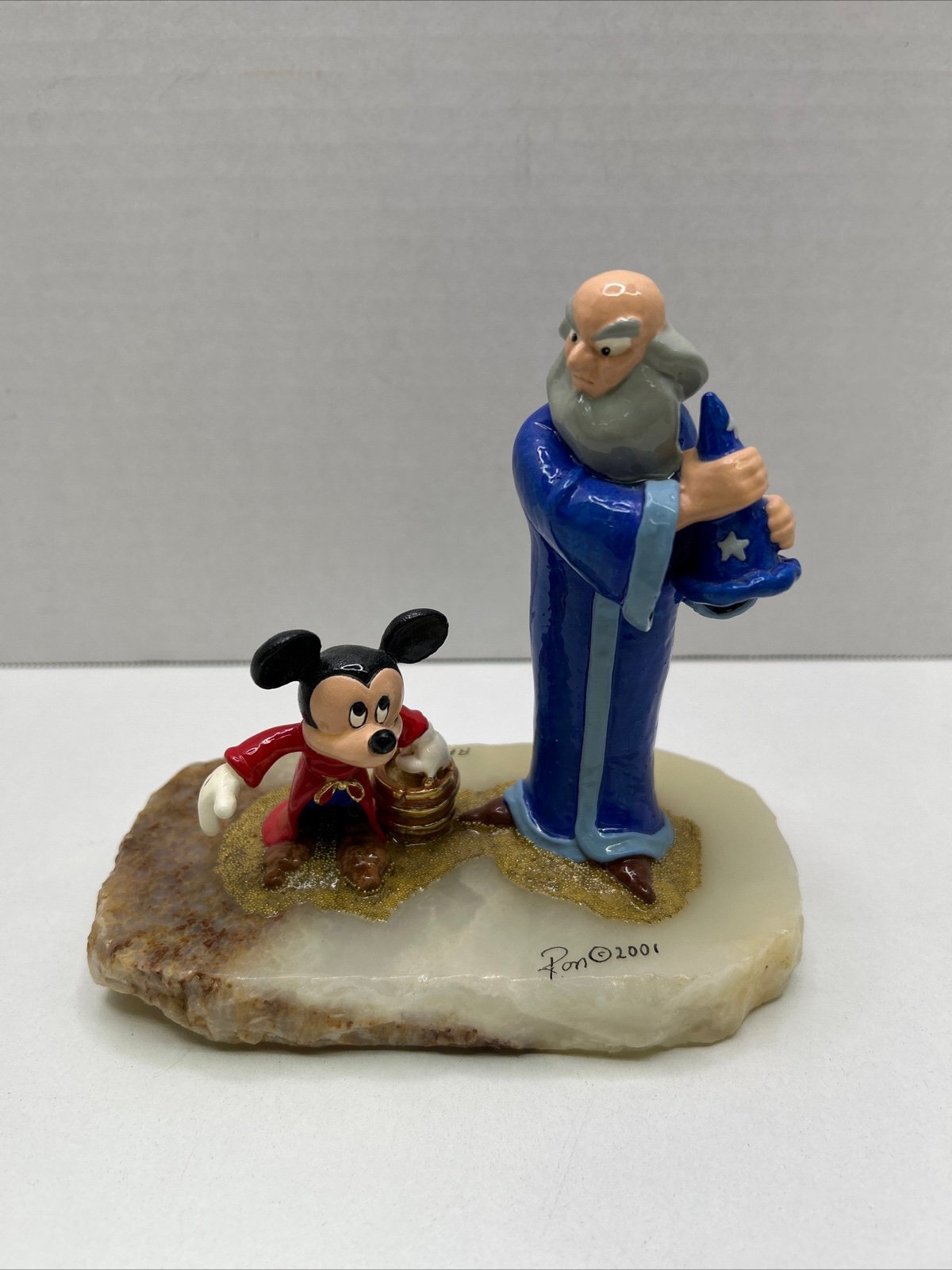 2001 Ron Lee Disney Sorcerer Mickey Mouse Yensid Figurine ARTIST PROOF