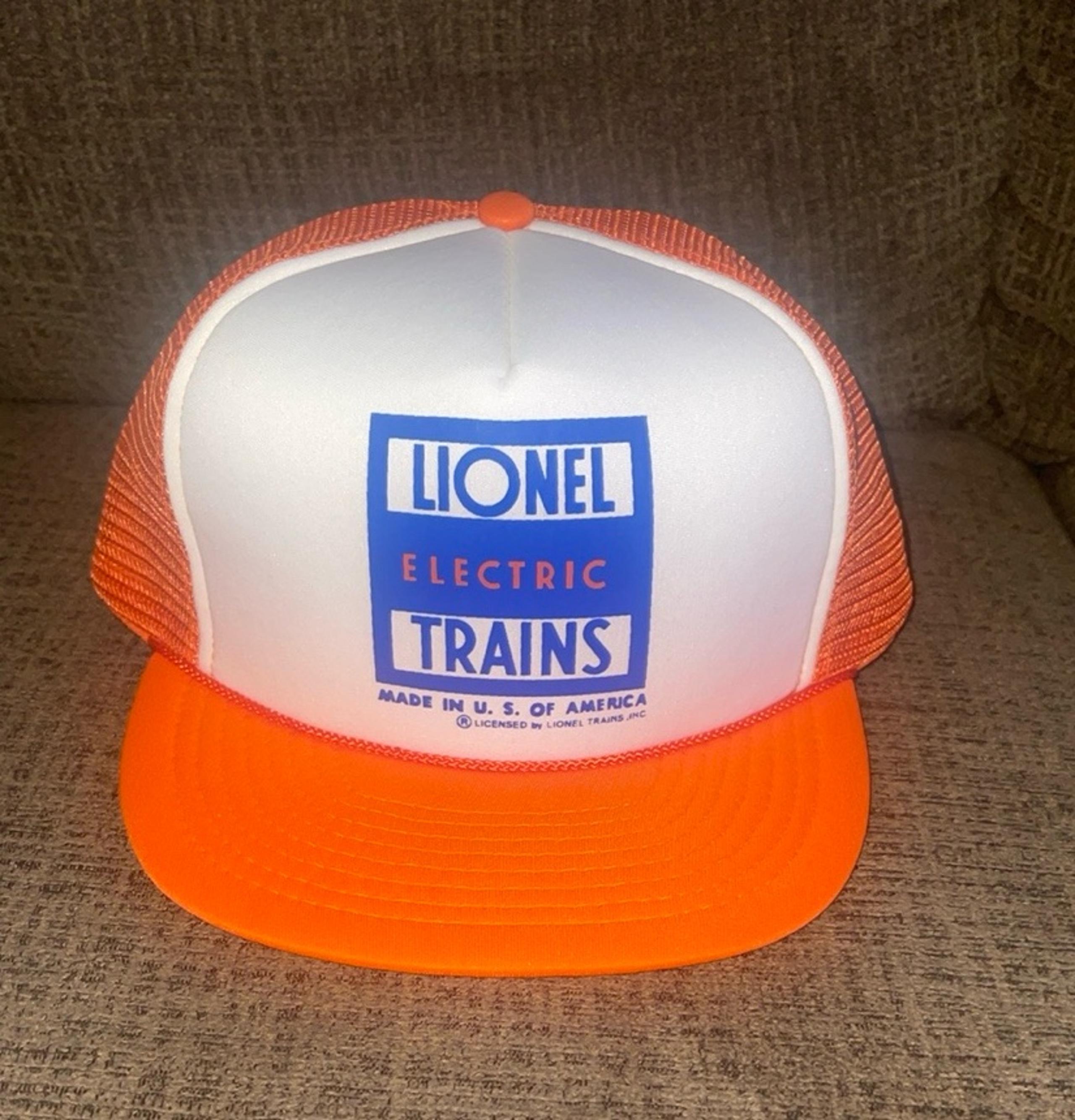 Vintage Lionel Trains Mesh Snapback Trucker Hat RARE