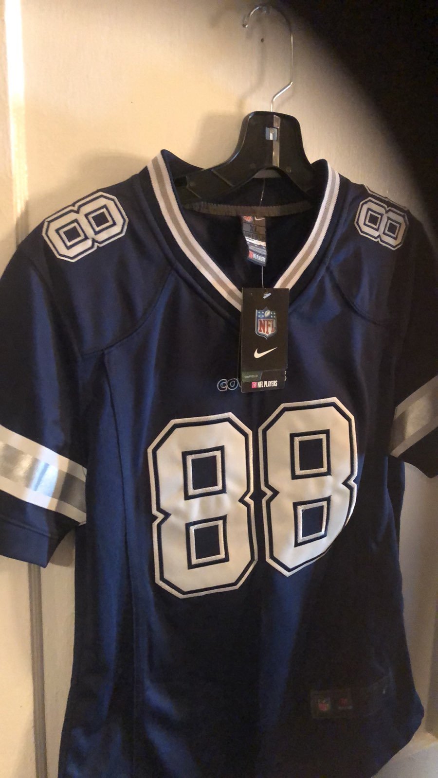 nike NFL Dallas Cowboys On Field BRYANT #88 Jersey Kids Size XL