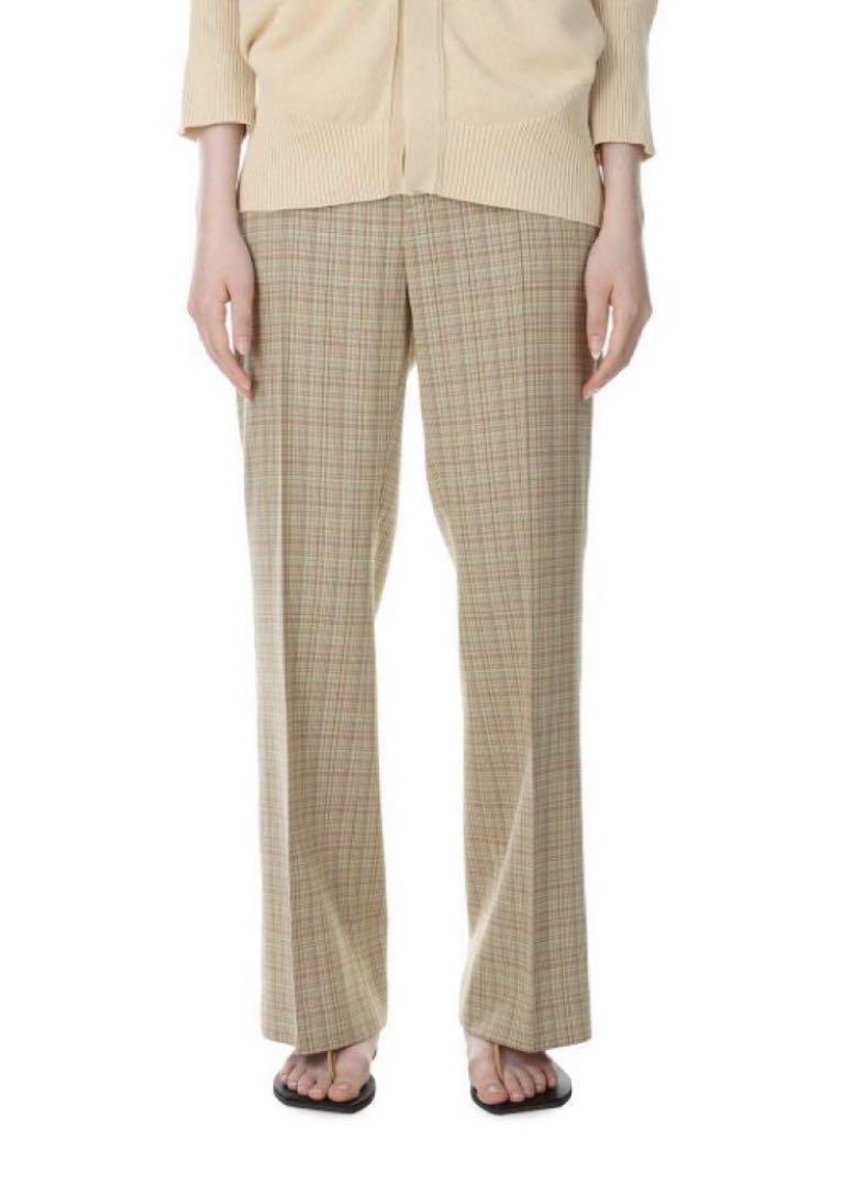 AURALEE Bluefaced Wool Check Slacks – Habits Jackson Hole