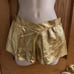 THE LINE UP Pro Cheer Dance NFL NBA NHL Blue Metallic Gold Audition Costume M