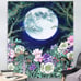 Tapestry Floral Vine Tapestry Black