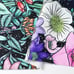 Tapestry Floral Vine Tapestry Black
