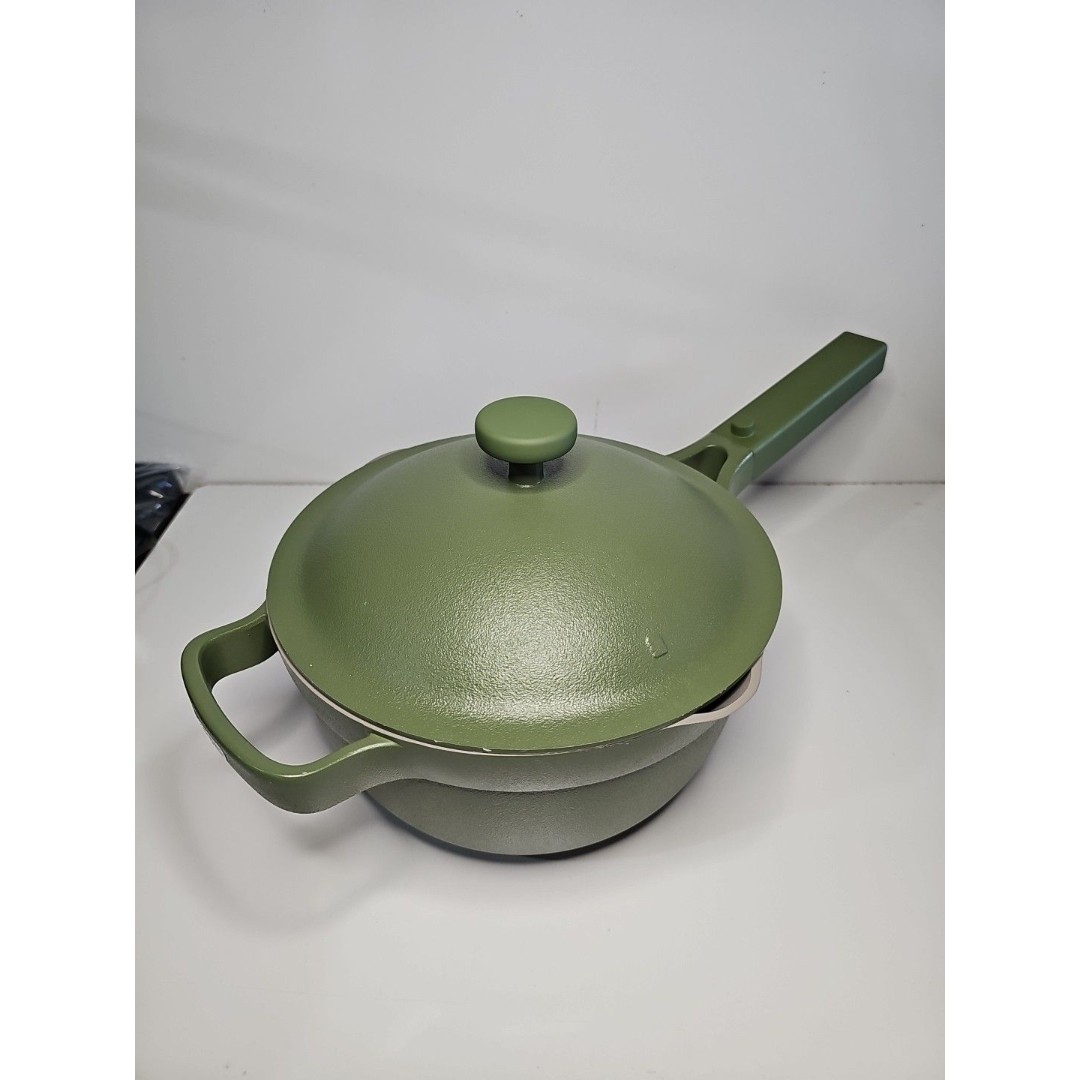 Our Place Mini Perfect Pot 2.5qt 8.5” Diameter Sage Green Great Condition