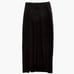 NWT Madewell Two Slit Silk Minimalist Sleek Lined Maxi Skirt in True Black 10