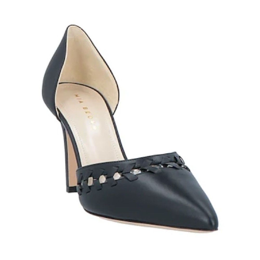 NWOB Mia Becar D’Orsay Pumps Heels in Black Size 37 6.5