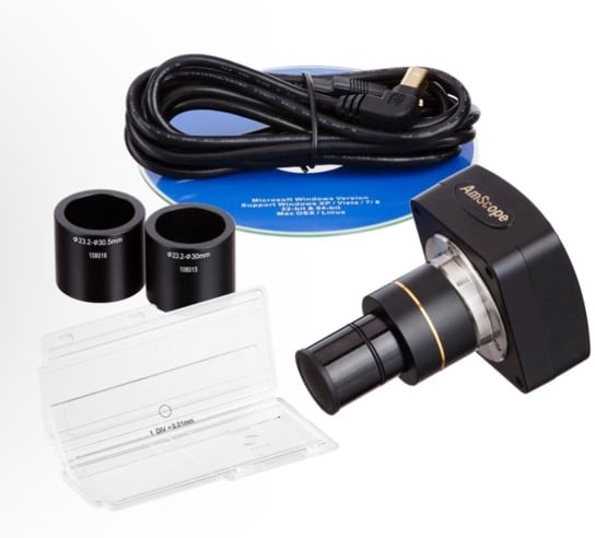 3MP High-speed Microscope Digital Camera Amscope