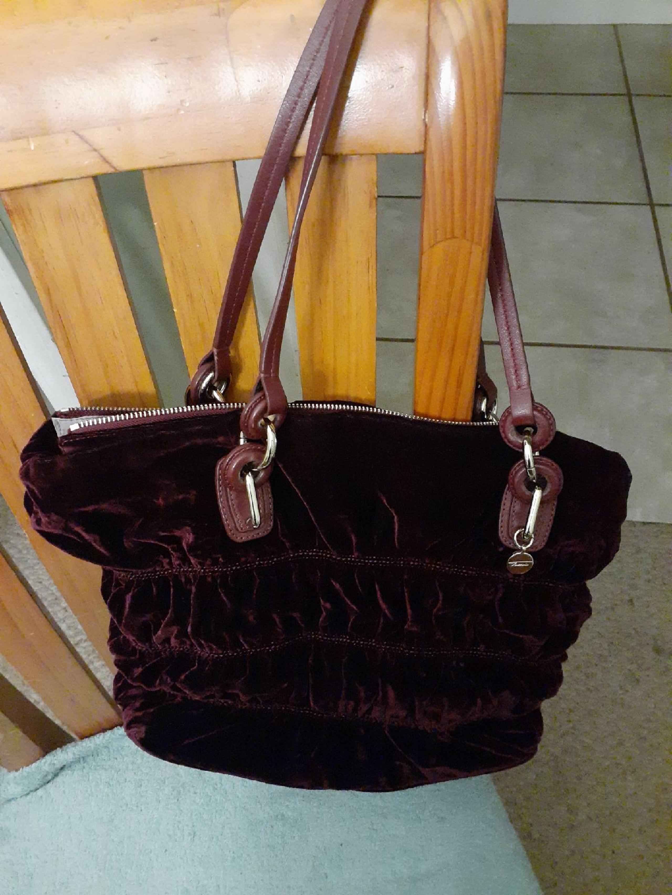 Tumi Velvet handbag