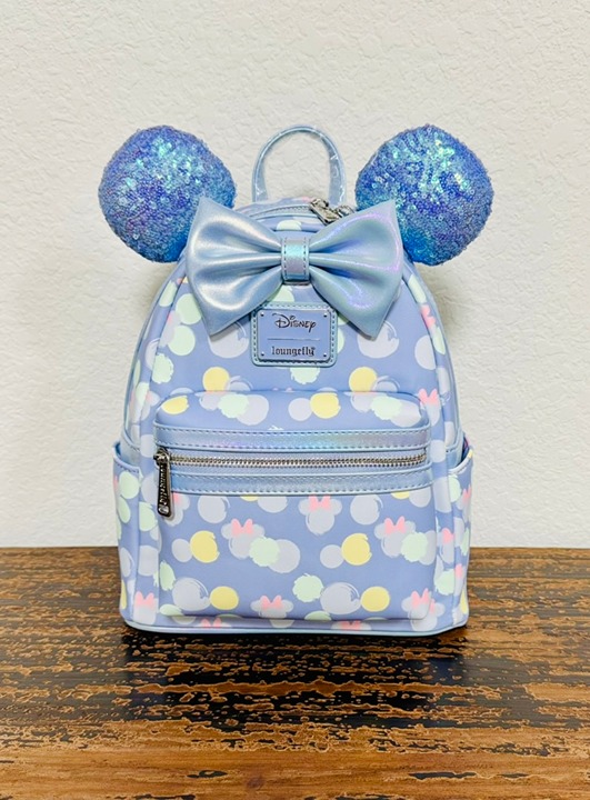 Loungefly Minnie Mouse Exclusive Iridescent All-Over Print Sequin Ears