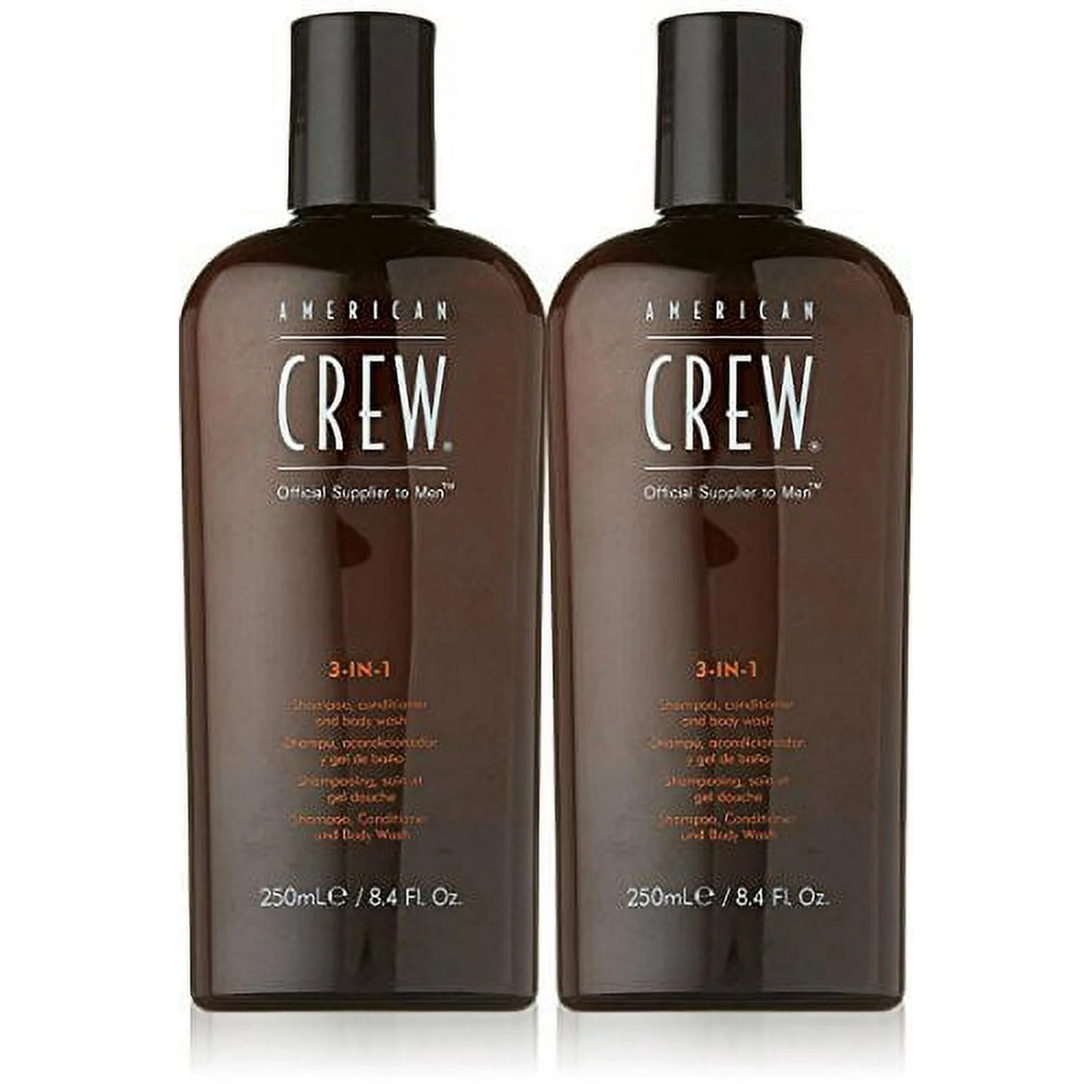 American Crew Classic 3-in-1 Shampoo, Conditioner, and Body Wash 2 pack