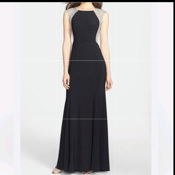 Cachet maxi evening party dress