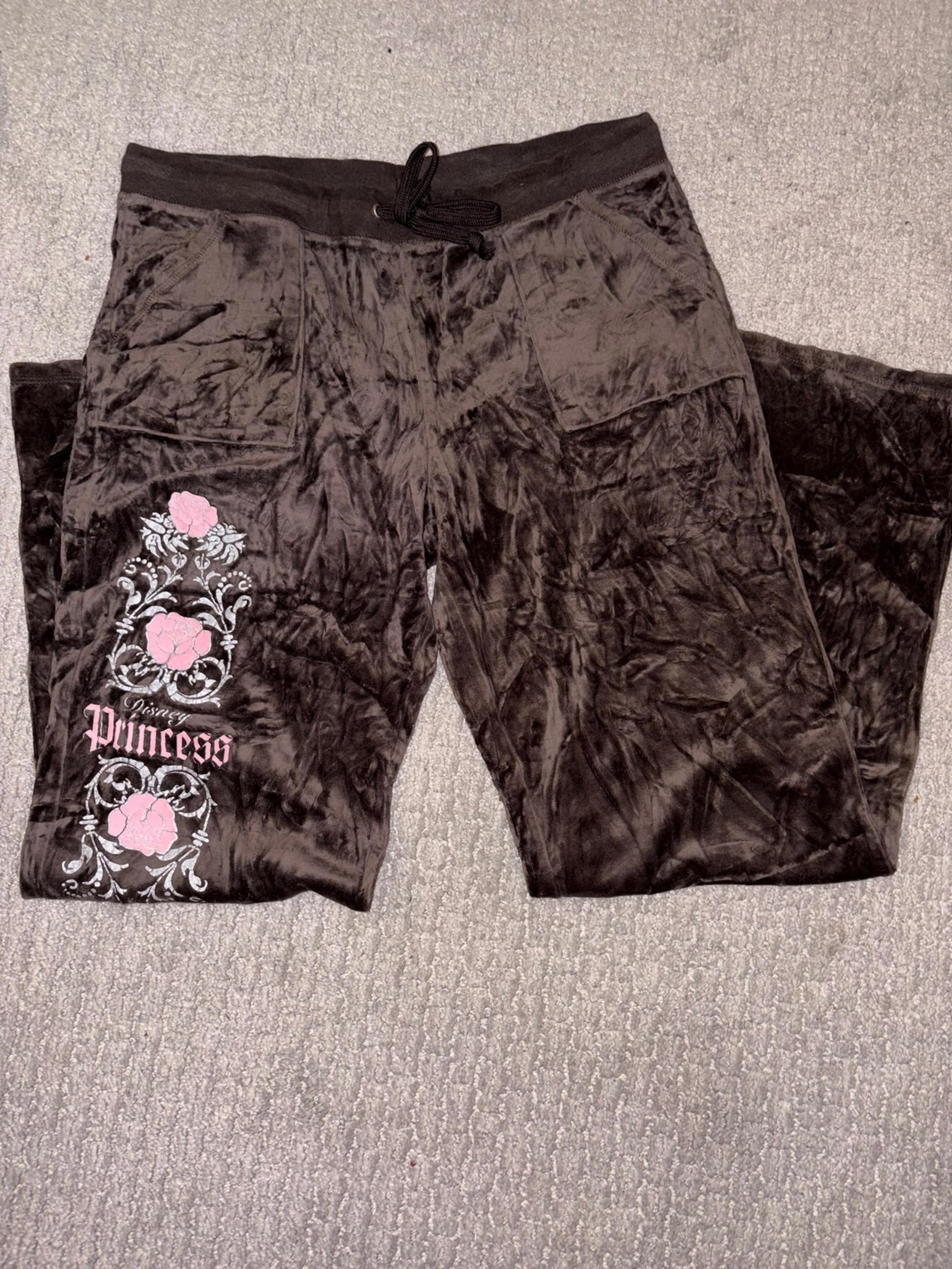 Y2k Disneyland Velet pants