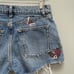 Reformation Jeans Charlie High Rise Jean Short in Fauna Embroidery 26