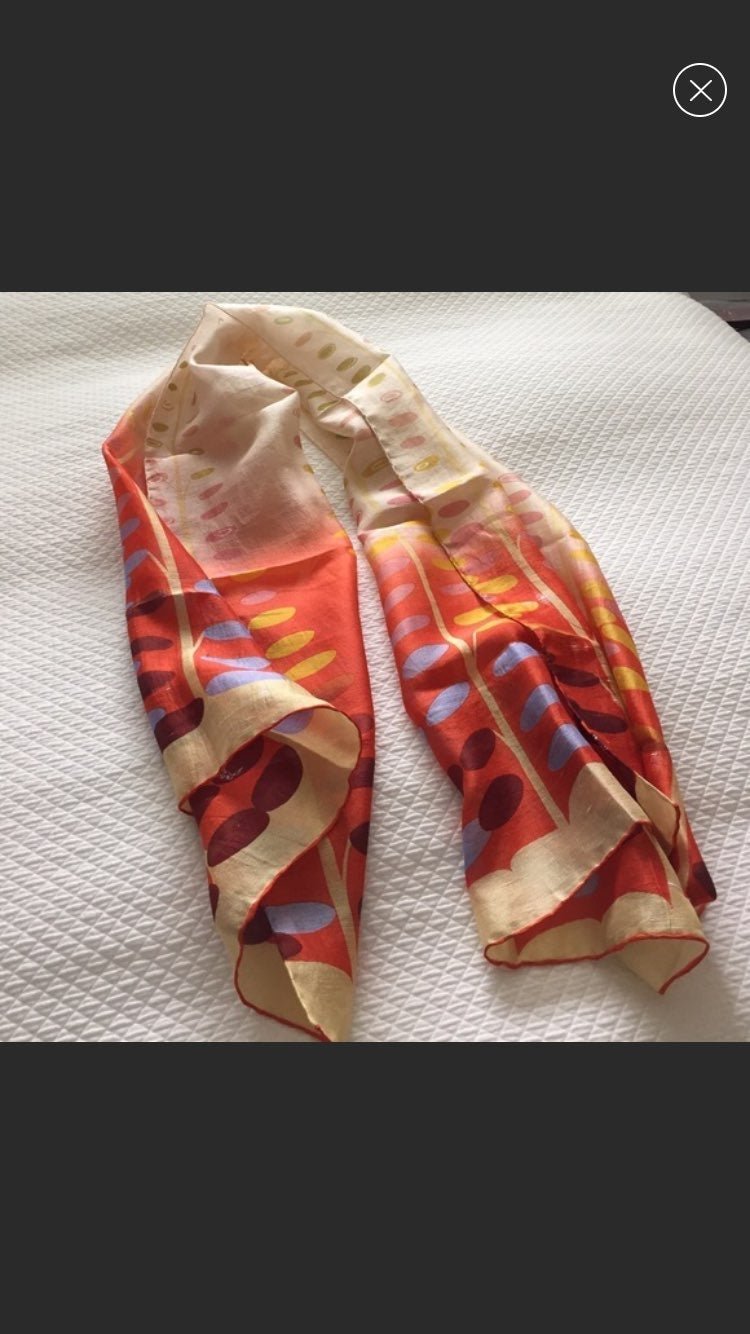 Georgina Von Etzdorf Scarf *VINTAGE* 〰️
