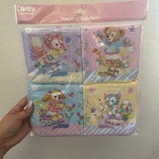 Duffy and Friends Spring collection Tokyo Disney sea micro face towels