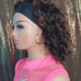 Human hair headband wig
