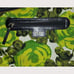 Kate Spade Savona Paige Leather Hobo Shoulder Bag Green Floral Lining Flap