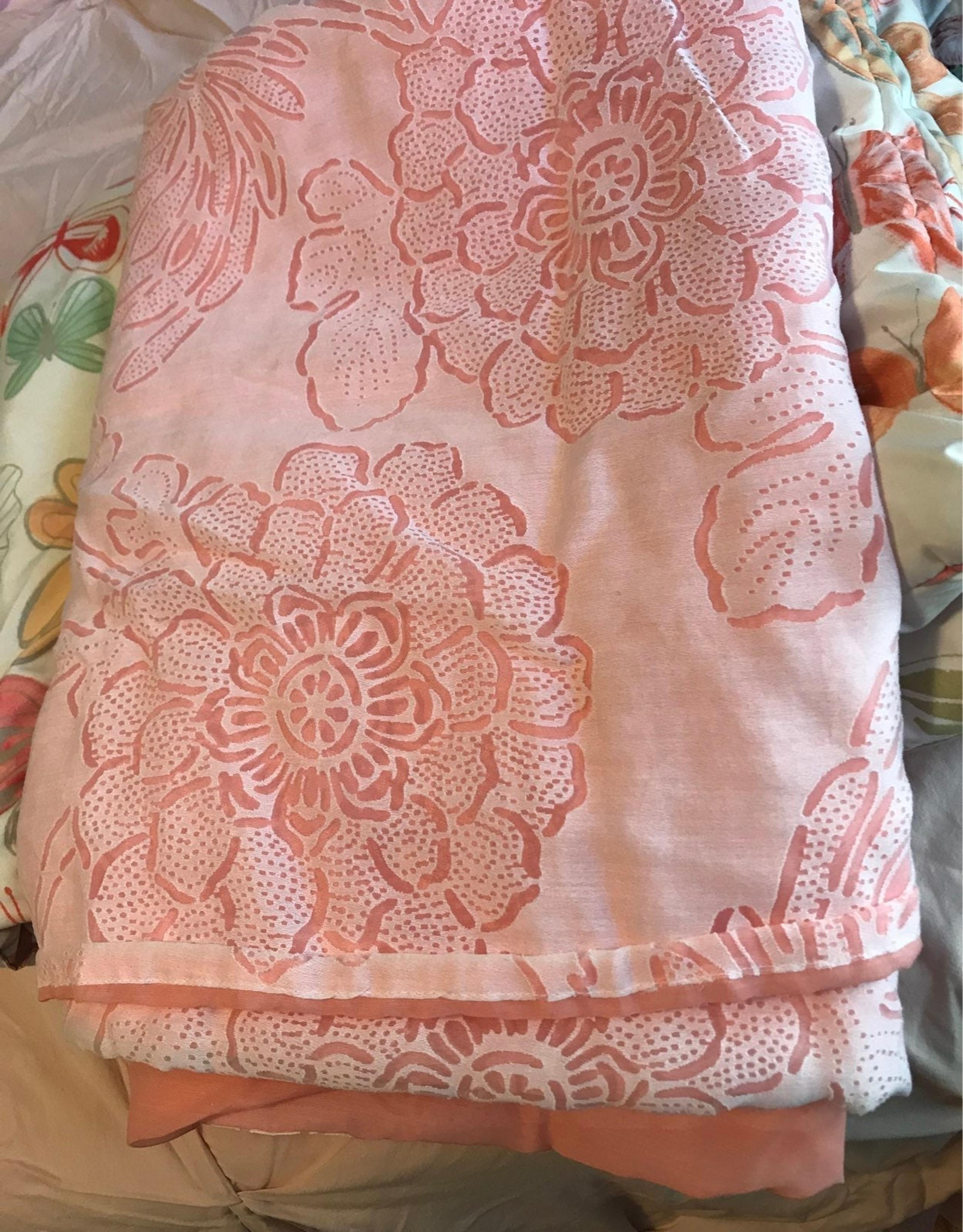 Flower shower curtain