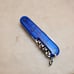 VICTORINOX OFFICIER SUISSE MULTI-TOOL SWISS ARMY CLEAR BLUE POCKET MULTI-TOOL