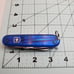 VICTORINOX OFFICIER SUISSE MULTI-TOOL SWISS ARMY CLEAR BLUE POCKET MULTI-TOOL