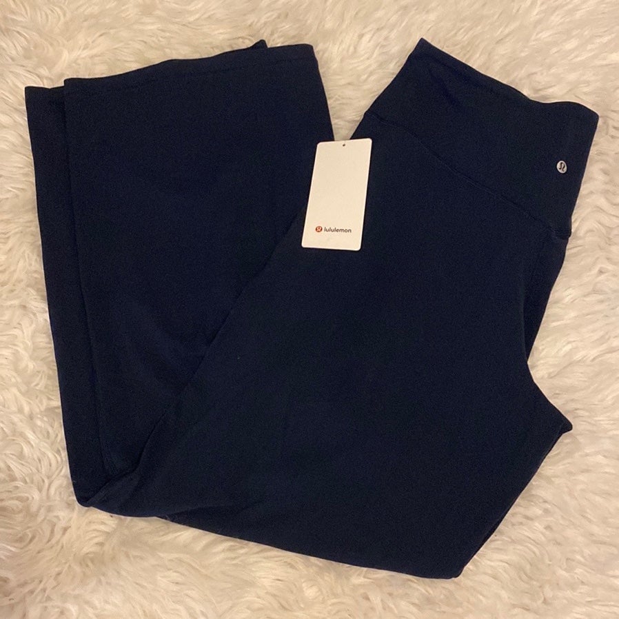 Lululemon Align Wide-Leg Pant *Regular, True Navy, Size 14