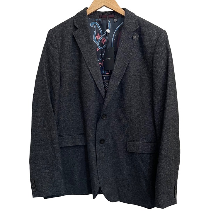 Ted Baker London Padstoe Wool Blazer Ted Size 7, US Size 3XL