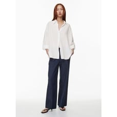Babaton Artizia size large archive linen button up white oversized - NWT