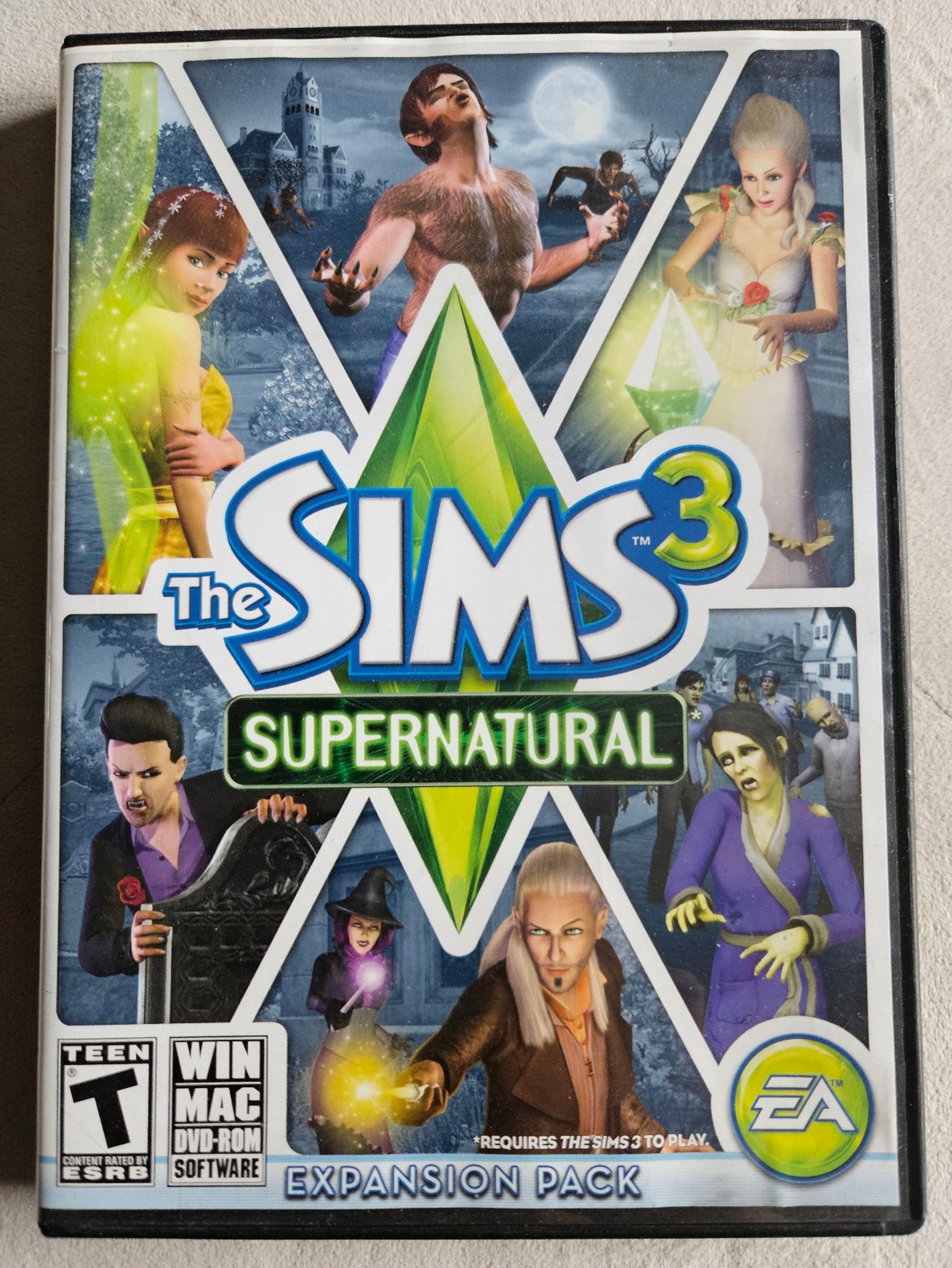 The Sims 3: Supernatural Expansion Pack WIN/MAC DVD-ROM