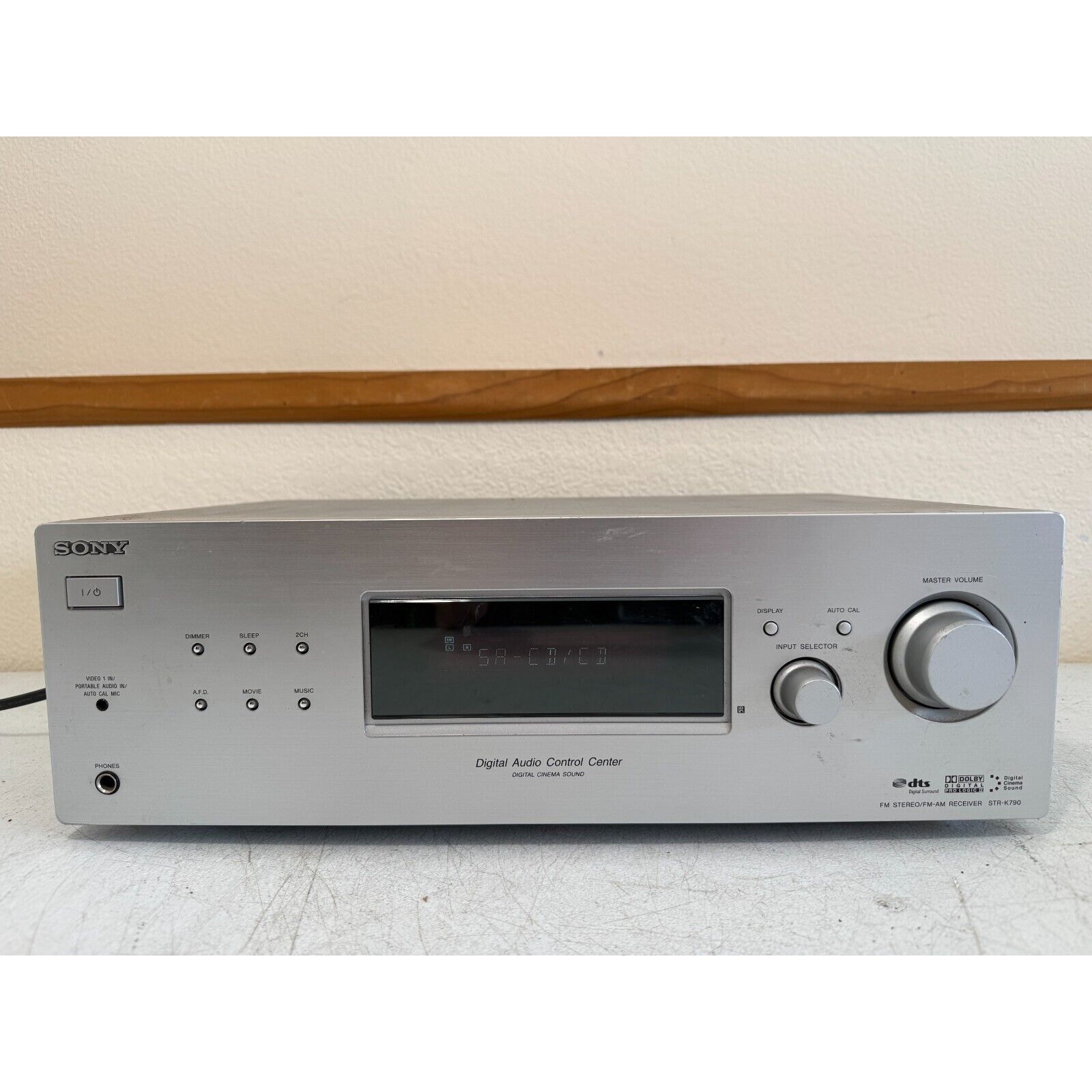 Sony STR-K790 Receiver HiFi Stereo Vintage 5.1 Channel Surround Sound Radio AVR