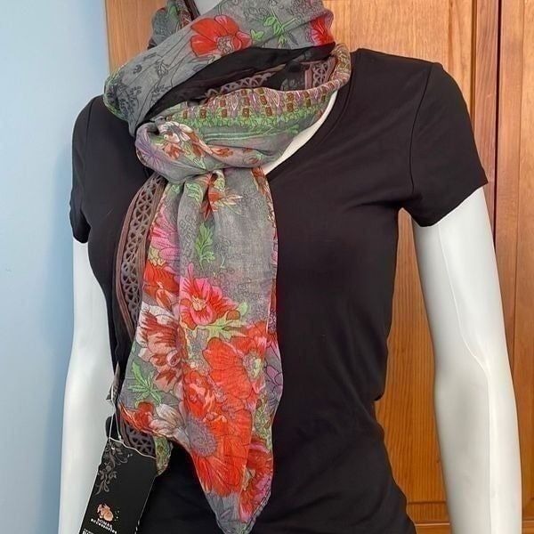 Somas Accessories Greece Scarf Shawl floral
