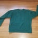J.Crew wool sweater. Black label. Green