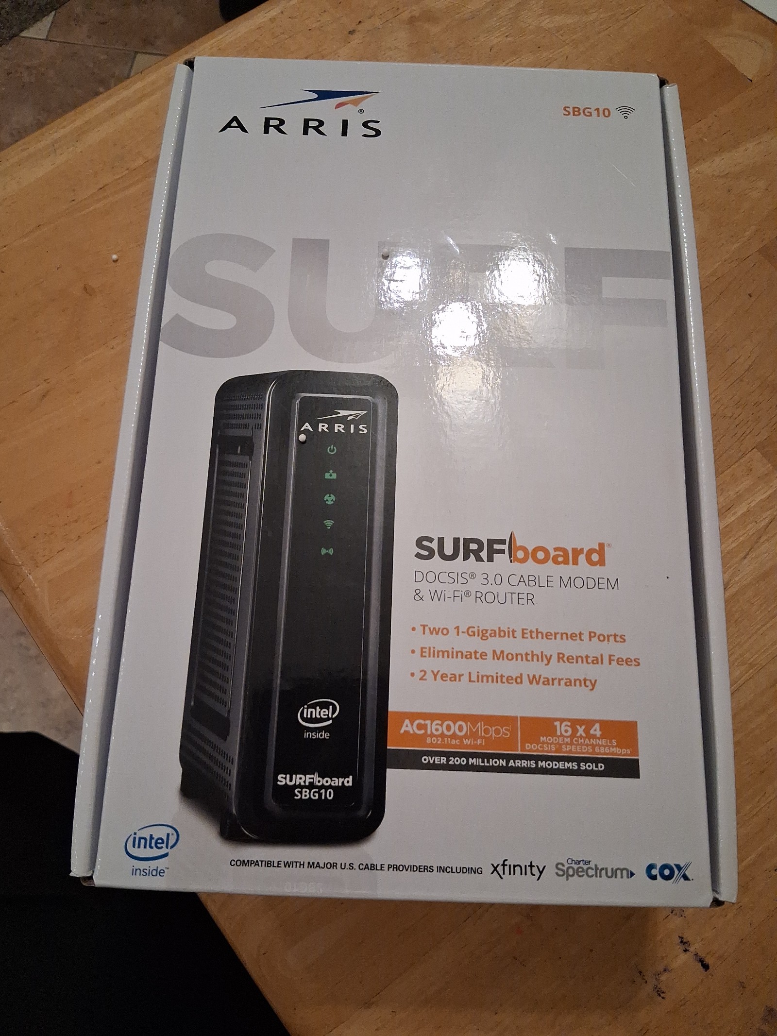 Arris Surfboard sbg10 docsis 3.0
