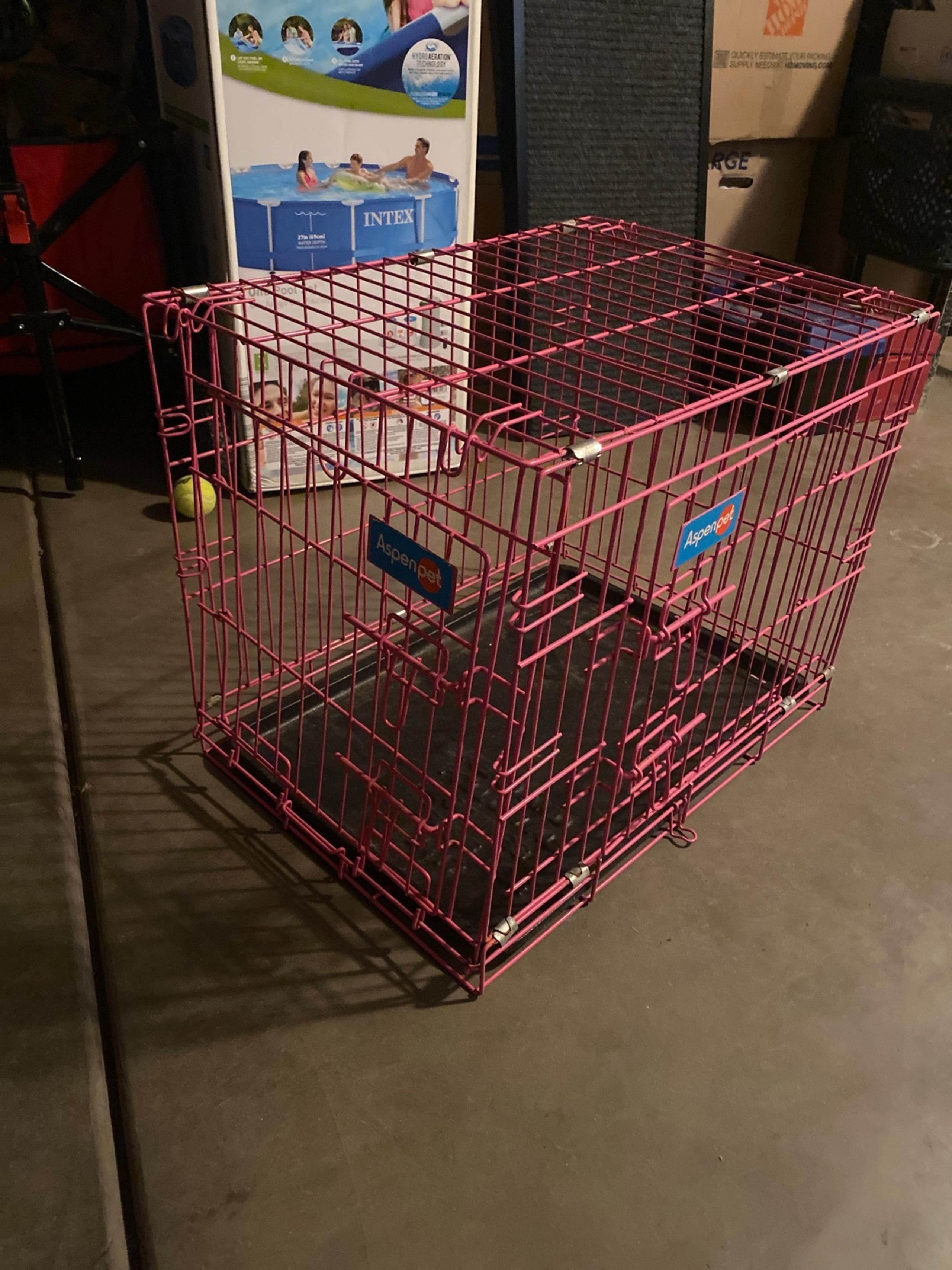 Pink crate