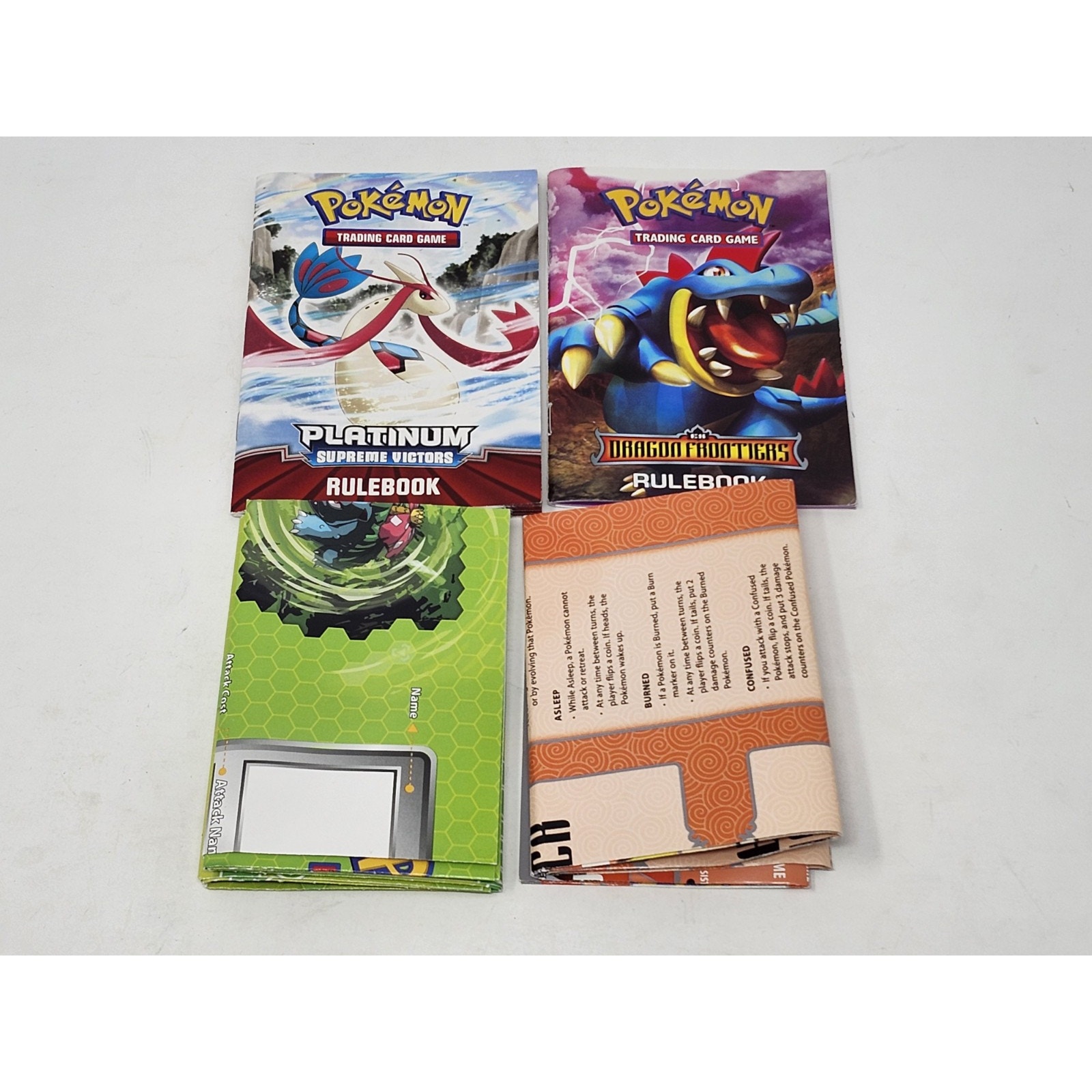 Pokemon Rulebooks & Playmats