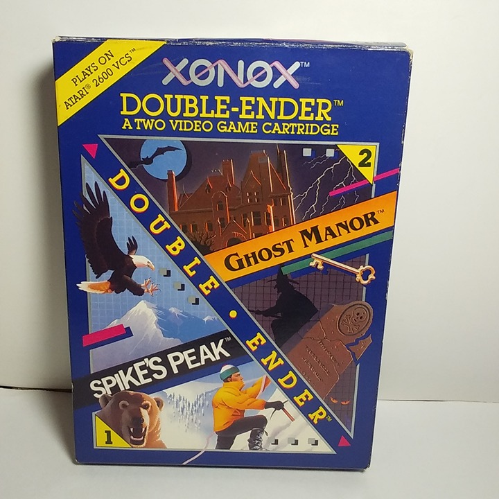 Ghost Manor Spike's Peak Double Ender Atari 2600 Untested Xonox