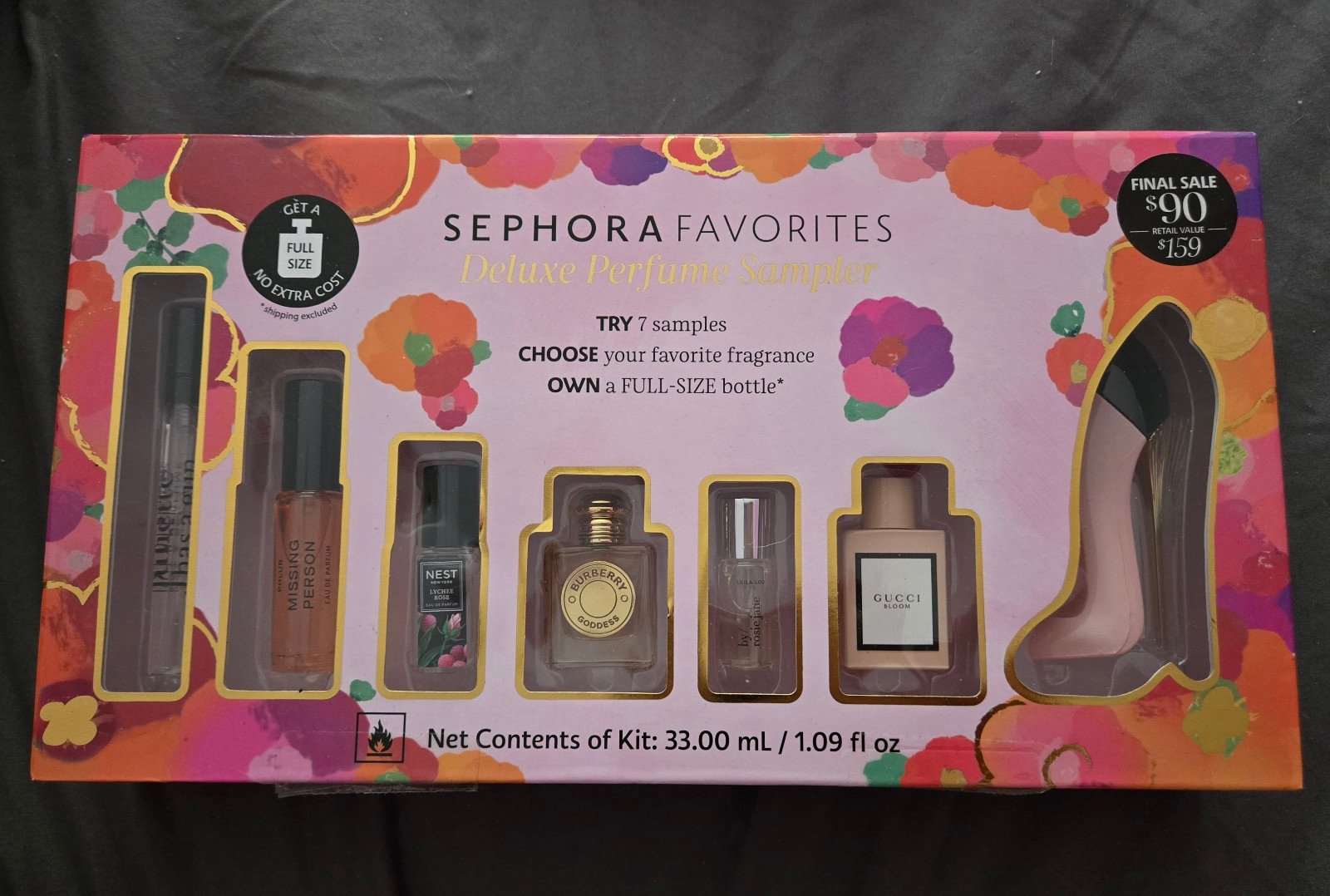 Sephora favorites deluxe perfume sampler set