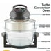 Mainstays Turbo Convection Oven, 12.5 Quarts New! (A)