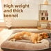 Cozy & Washable Pet Bed for Dogs and Cats - Non-Slip Bottom, Thick Polyester XL