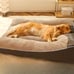 Cozy & Washable Pet Bed for Dogs and Cats - Non-Slip Bottom, Thick Polyester XL