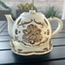 Vintage 1990s Teapot Tealight Candle Holder