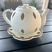 Vintage 1990s Teapot Tealight Candle Holder