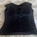 Bleu Rod Beattie Let's Get Twisted Cap Sleeve Tankini Top Black Size 20W