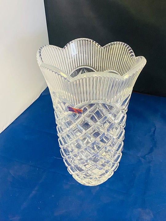 Marquise Waterford 10 inch crystal vase